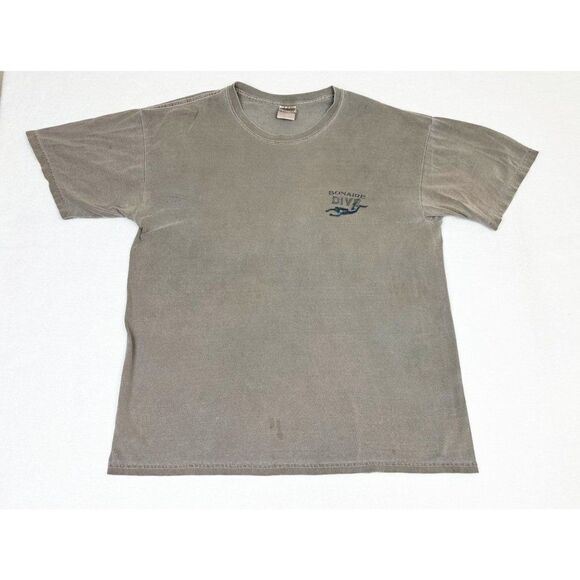 Vintage Bonaire Dutch Caribbean T-Shirt Large Brown Tourist Dive Islands - Picture 2 of 10